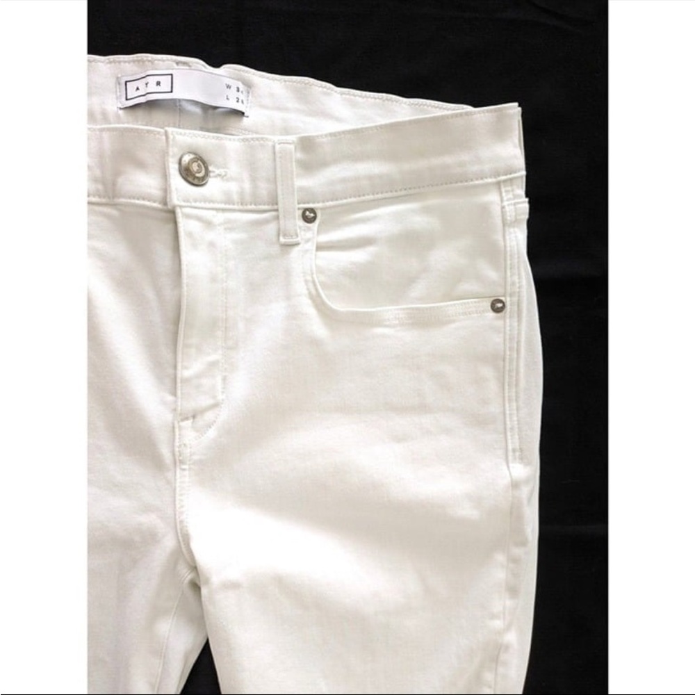 AYR The Chiller skinny white jeans 34 - Picture 7 of 12